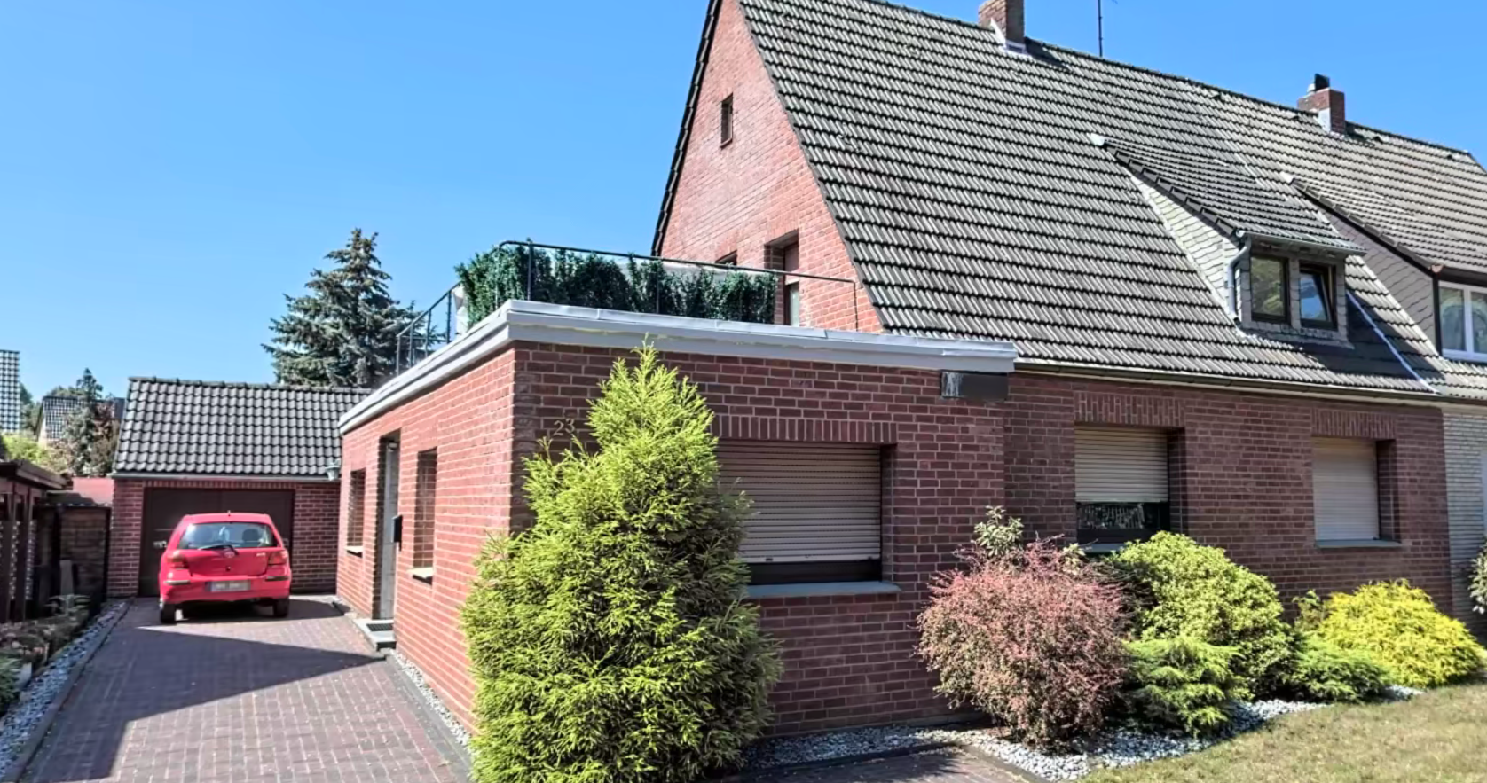 Immobilienangebot - Oer-Erkenschwick - Alle - Viel Platz für die ganze Familie – Doppelhaushälfte mit großem Garten