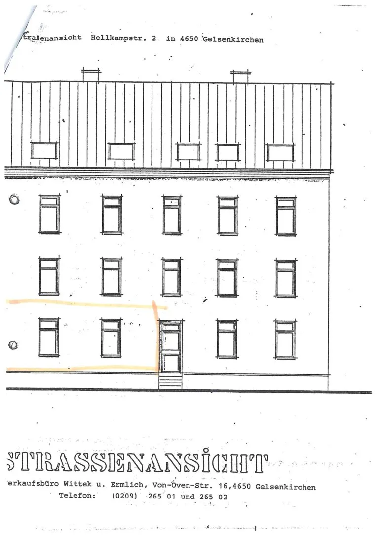 Immobilienangebot - Gelsenkirchen - Alle - Gepflegte Erdgeschosswohnung im Herzen von Gelsenkrichen