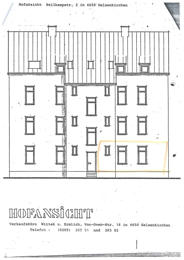 Immobilienangebot - Gelsenkirchen - Alle - Gepflegte Erdgeschosswohnung im Herzen von Gelsenkrichen